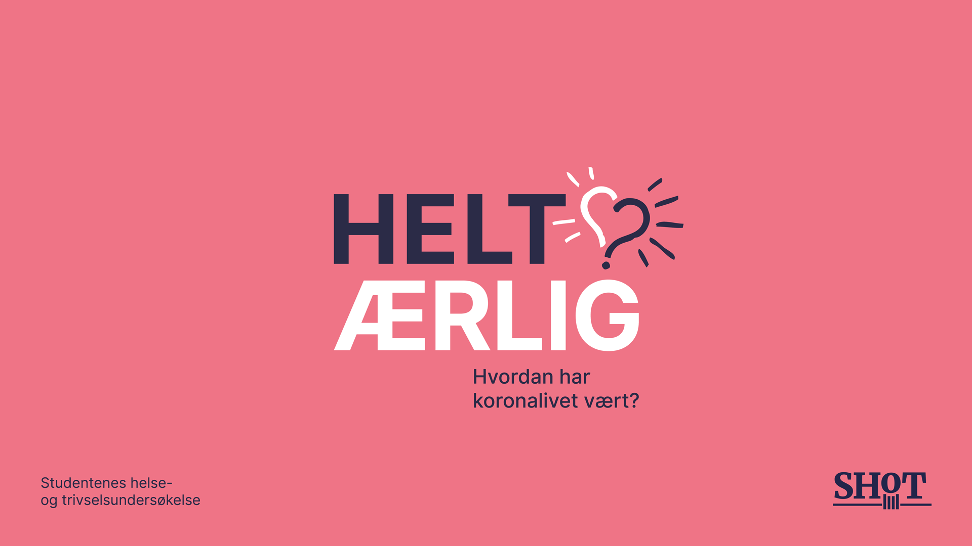 SHoT-tallene viser en studentkrise i Norge