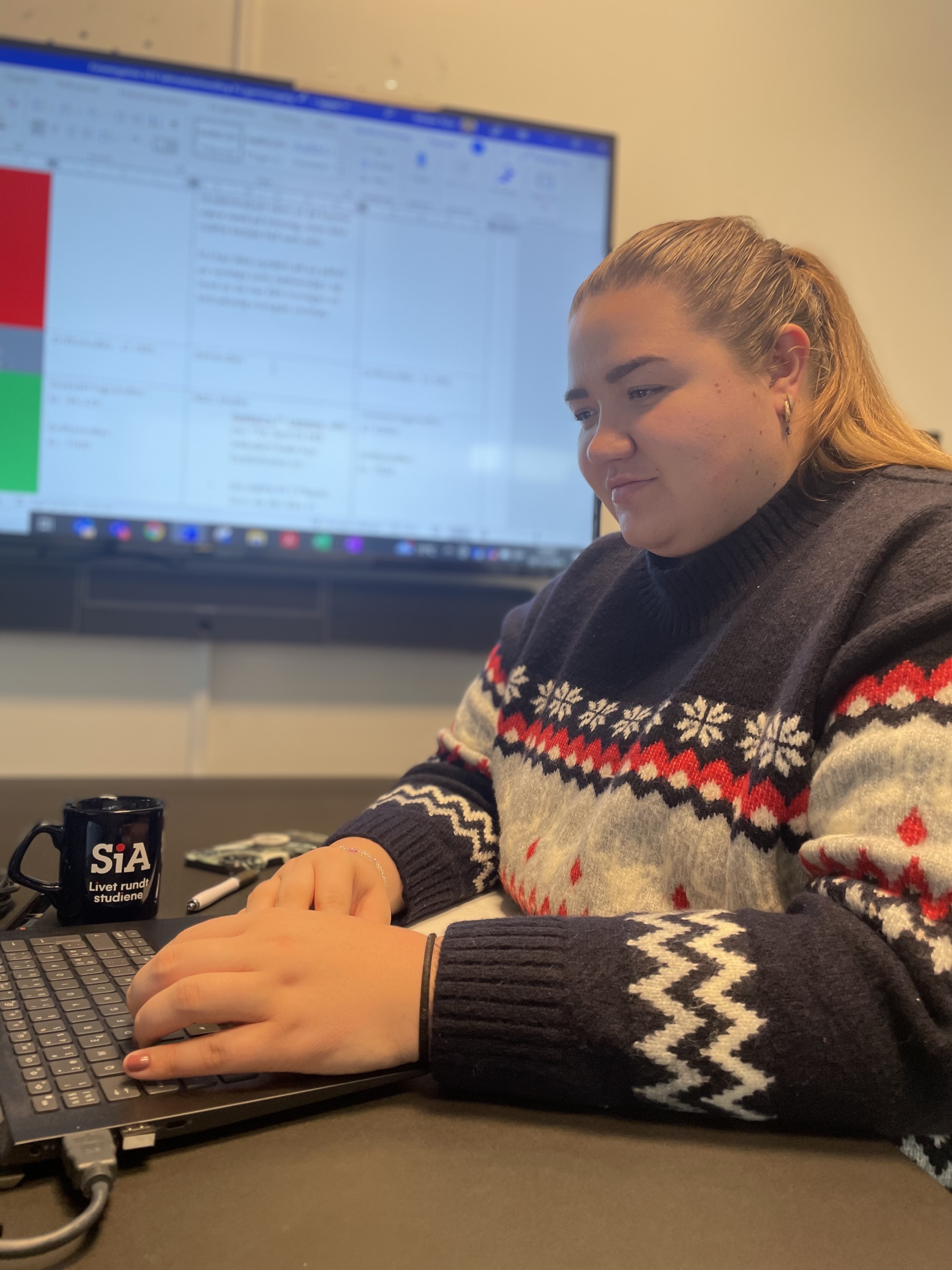 Organisatorisk nestleder i Velferdstinget, Miriam Trovi